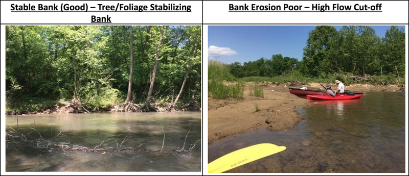 Good Vs Poor Bank Erosion