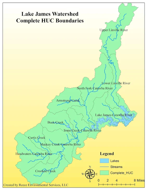 The Lake James Watershed